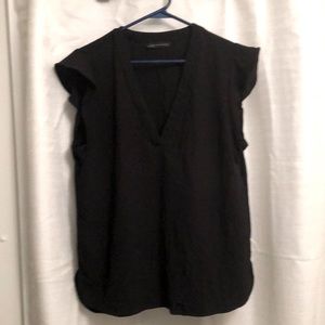 Zara Woman black tank top, size L.